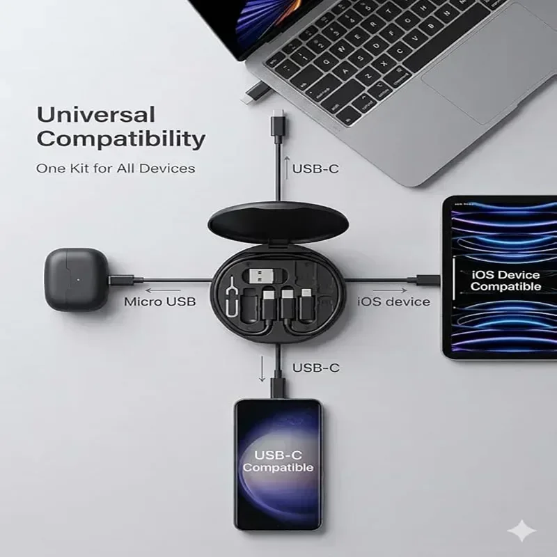 60W Fast Charging Cable Kit, B - Micro Usb Cable review and price