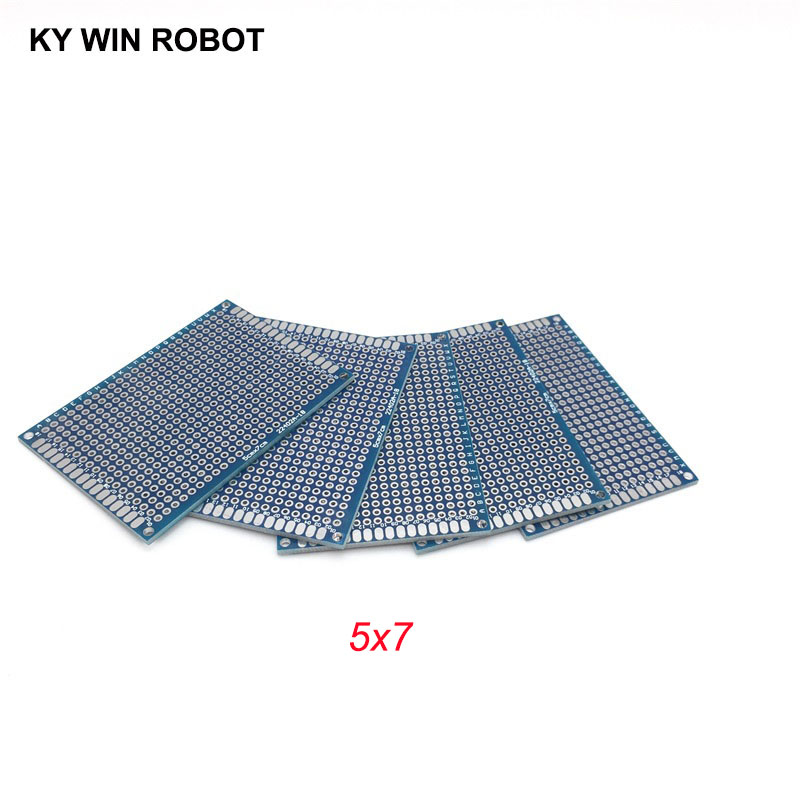 5pcs 5x7cm 50x70 mm Blue Doubl - Pcb Prototyping Board review and price