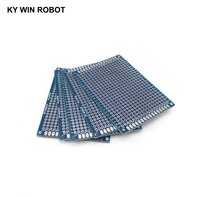 5pcs 5x7cm 50x70 mm Blue Doubl - Pcb Prototyping Board review and price