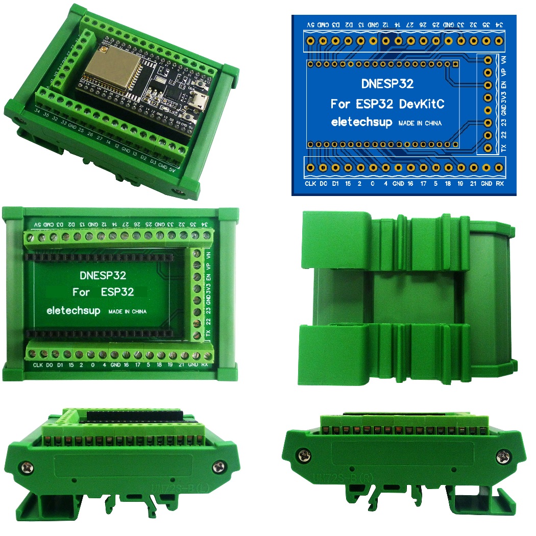 ESP32 DIN Rail Mount Screw Ter - Screw Terminal Block review and price
