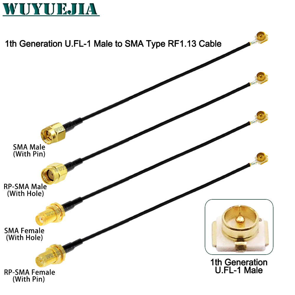 2Pcs SMA to U.F.L1 Line RP-SMA - Ipex Connector review and price