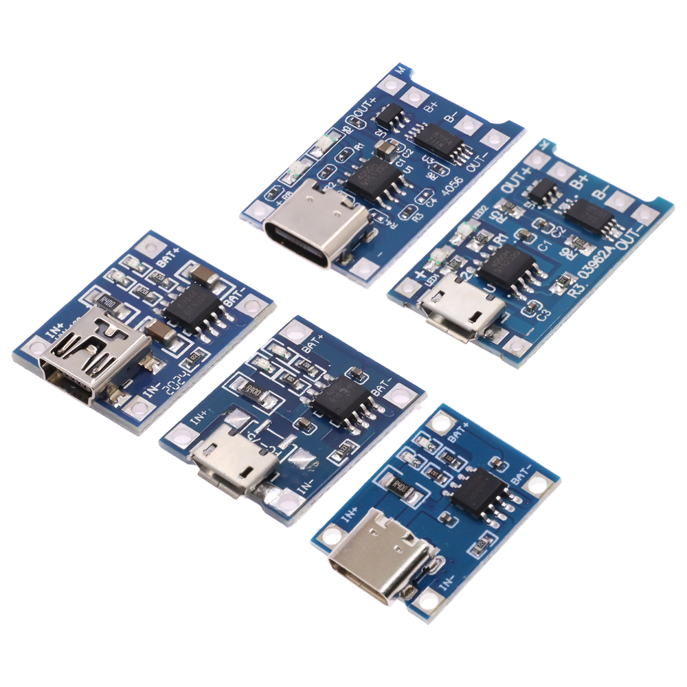 5/10PCS Type-c/Micro/Mini USB  - Tp4056 Module review and price