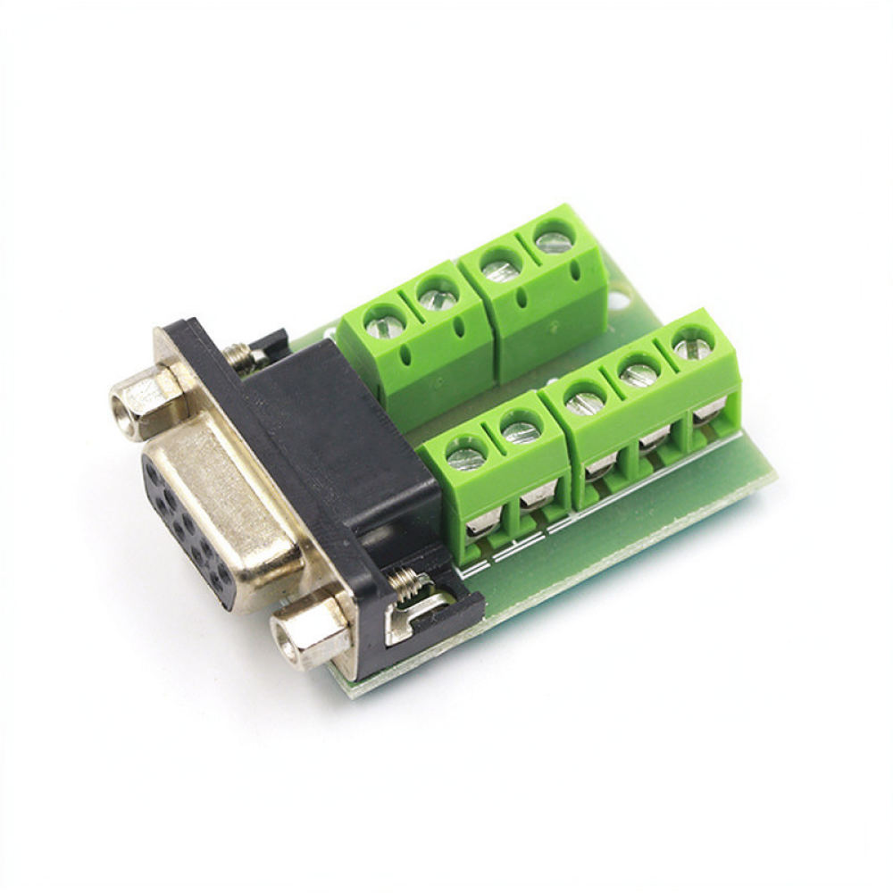 Solderless DB9 Connector For F - Screw Terminal Block review and price
