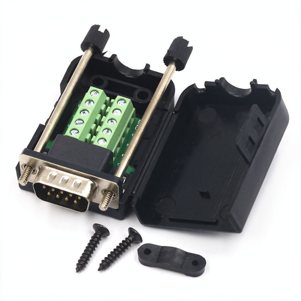 Solderless DB9 Connector For F - Screw Terminal Block review and price