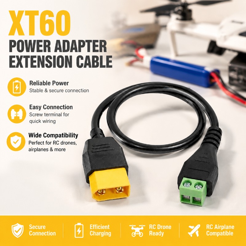 XT60 Connector Male Female To  - Screw Terminal Block review and price