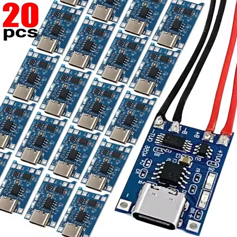 1-20Pcs Type-C/Micro/Mini USB  - Tp4056 Module review and price