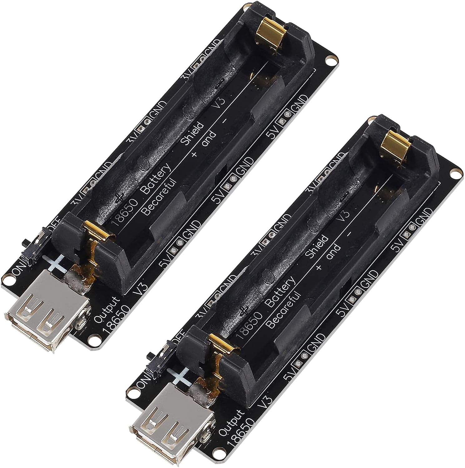 2pcs 18650 Battery Holder Supp - Esp32 Battery Holder Lipo review and price