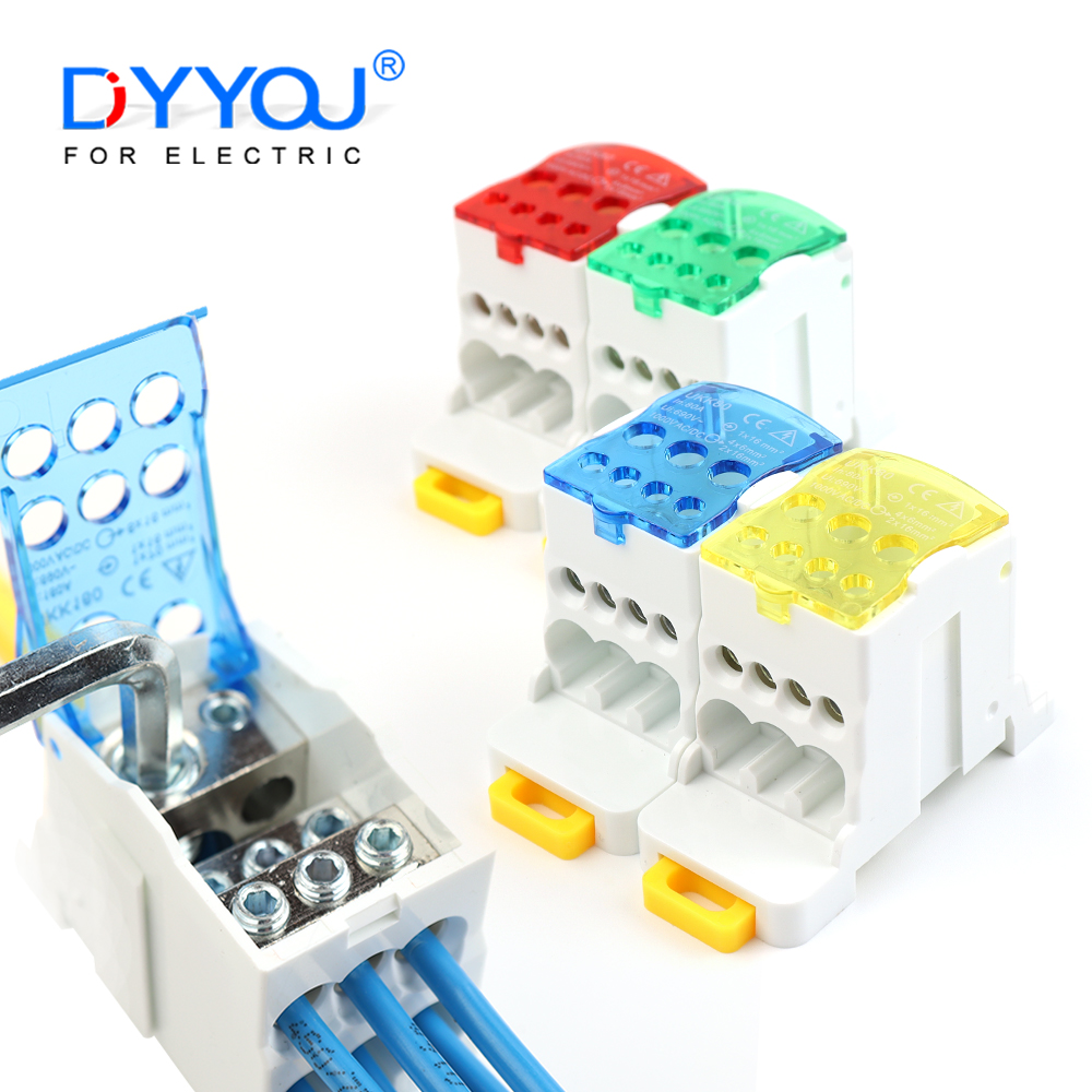 1 in 6 out Rail Type Quick Wir - Screw Terminal Block review and price